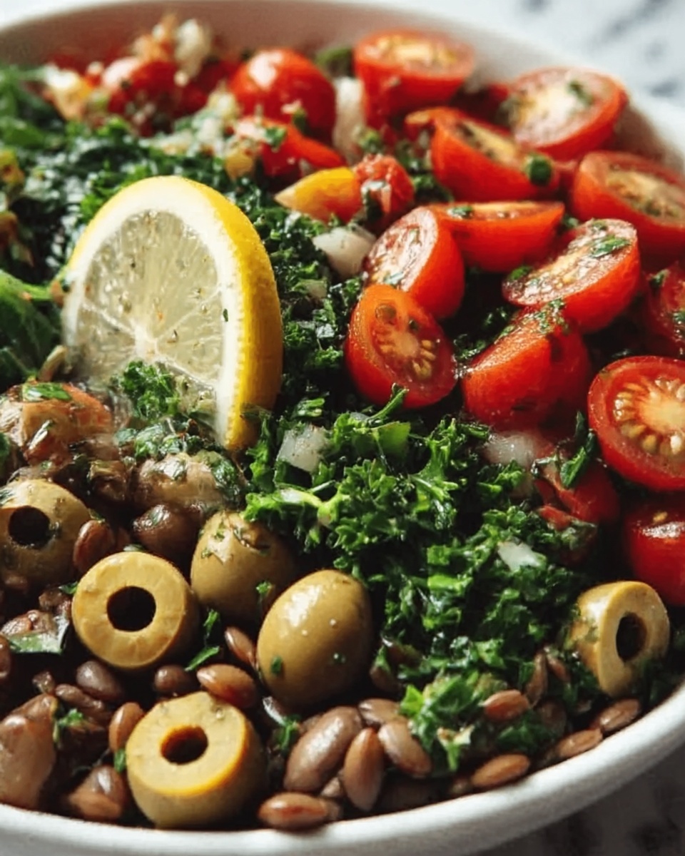 Lemon Pesto Lentil Salad Recipe - Recipe Image