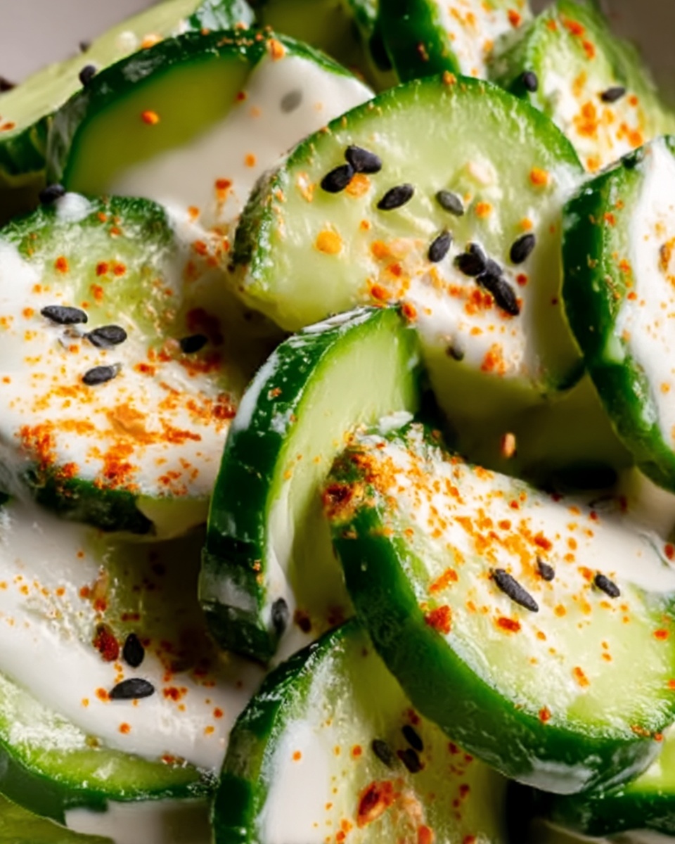 Easy California Roll Cucumber Salad Recipe - Recipe Image
