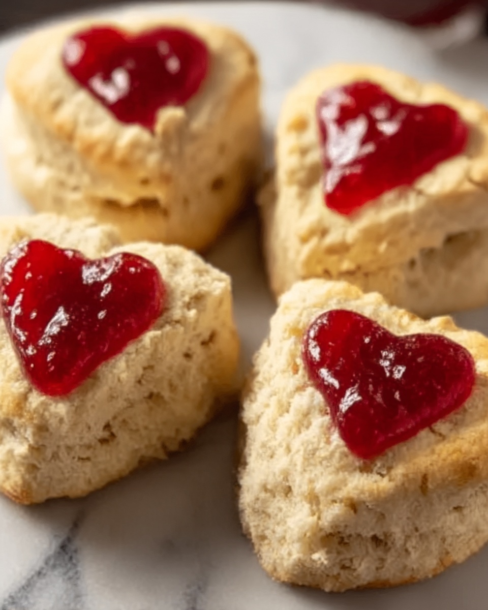 I-Love-You Cranberry Scones Recipe - Recipe Image