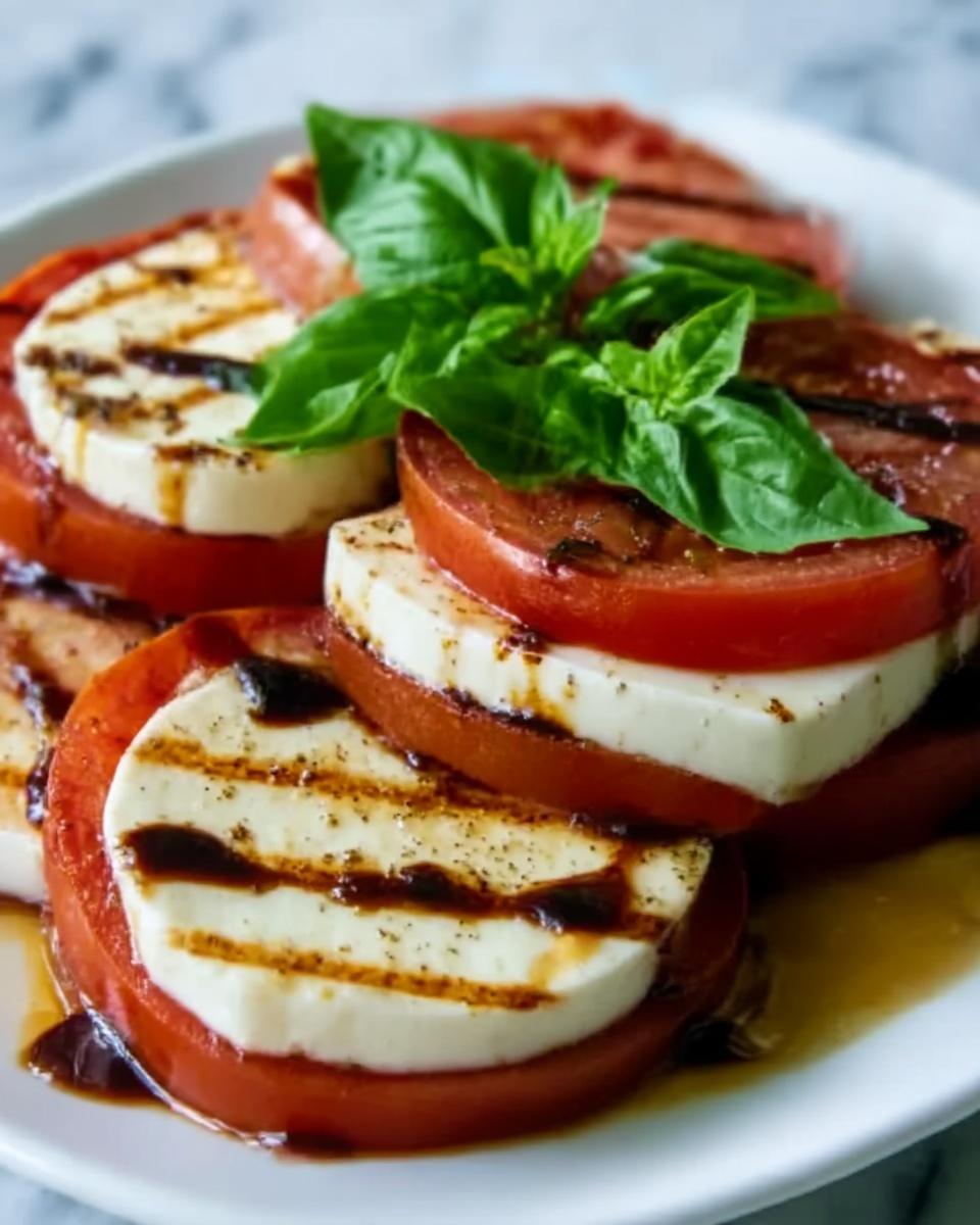 Caprese Salad with Balsamic Glaze Recipe - Recipe Image
