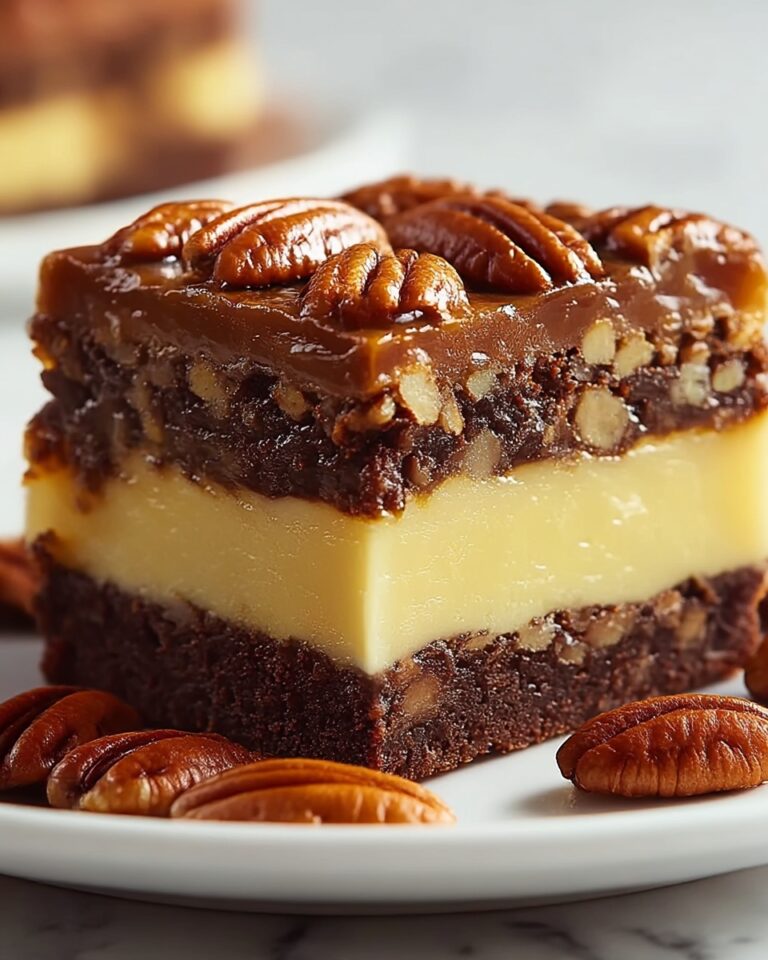 Chocolate Pecan Ooey Gooey Butter Bars Recipe