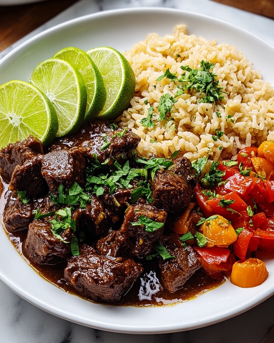 Carne Guisada (Braised Beef) Recipe - Recipe Image