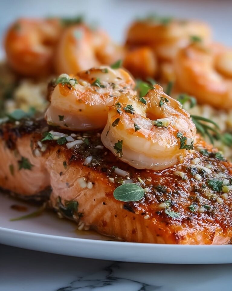 Crab and Shrimp Stuffed Salmon Recipe