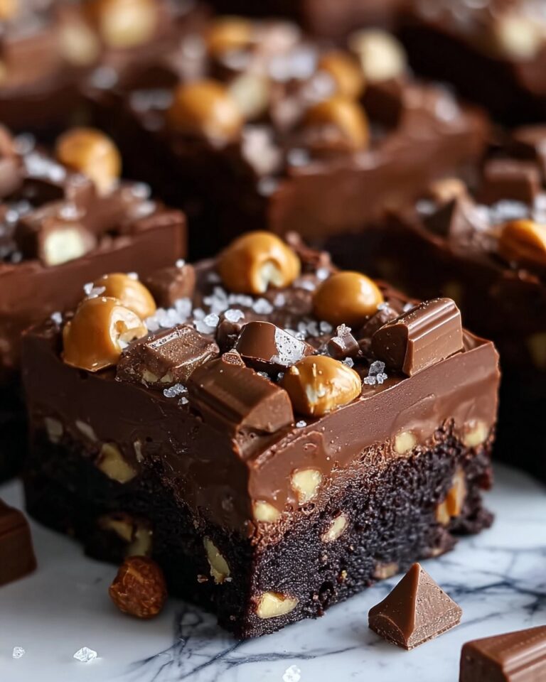 Snickers Brownie Bites Recipe