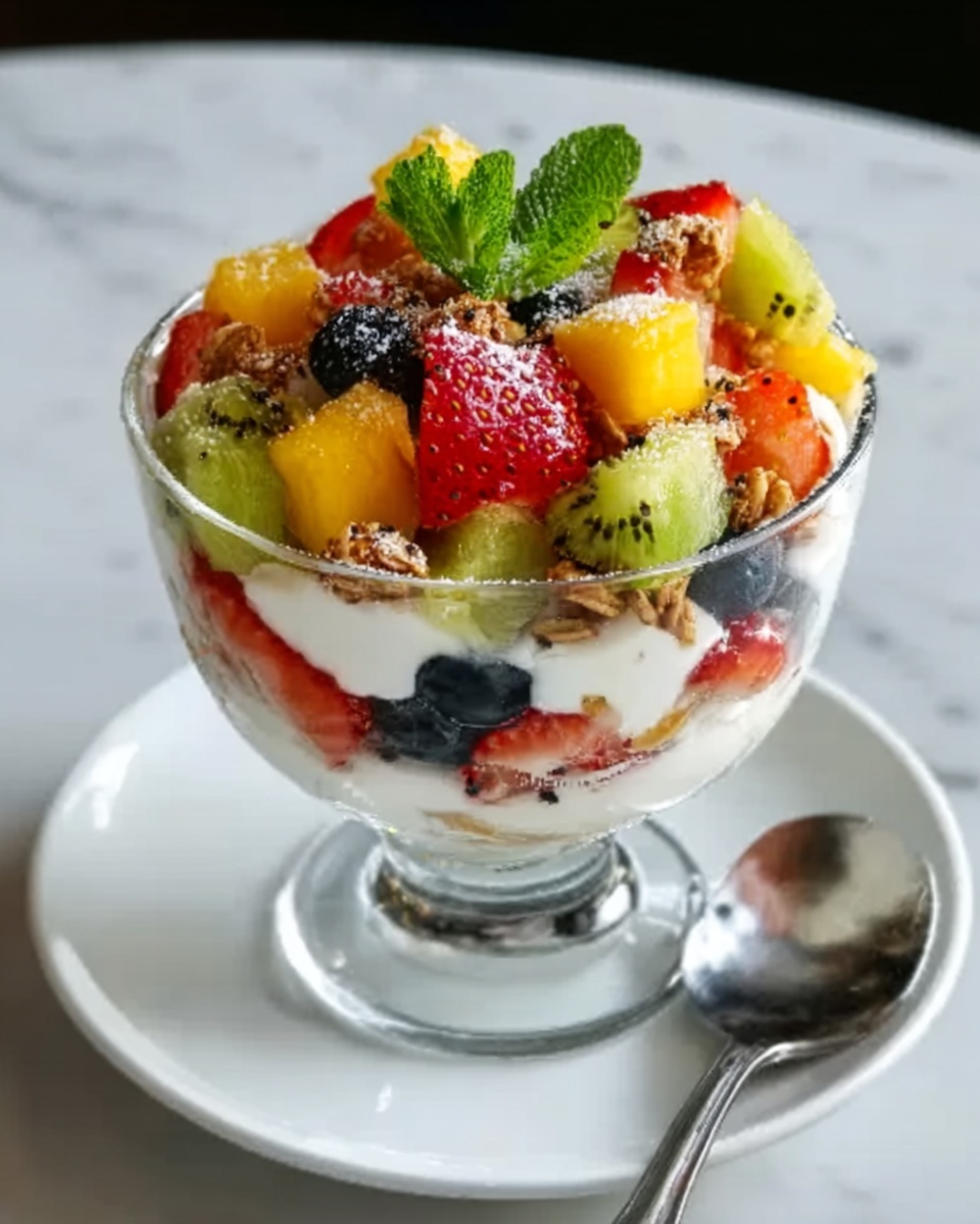Bright and Refreshing Breakfast Fruit Salad Recipe - Recipe Image