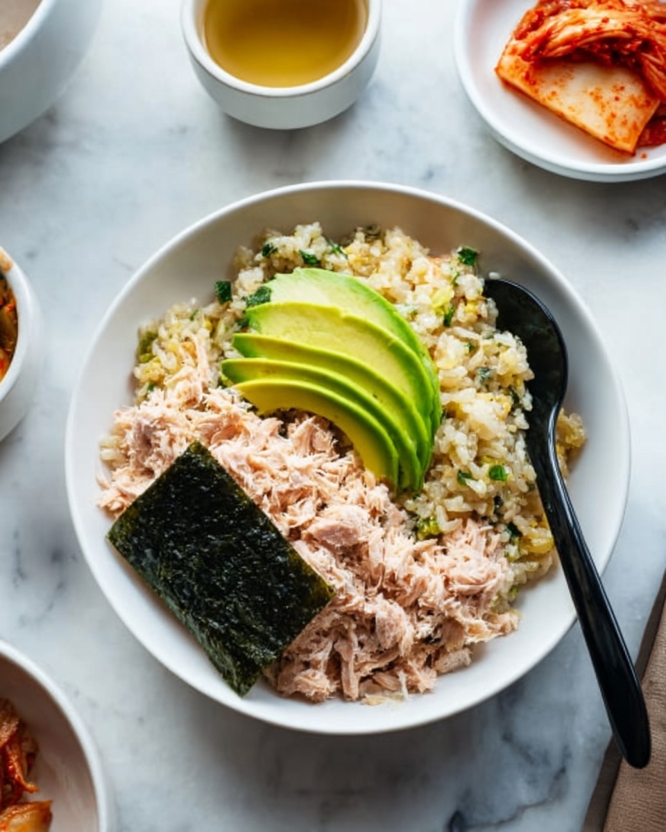TikTok Salmon Rice Bowl Recipe - Recipe Image