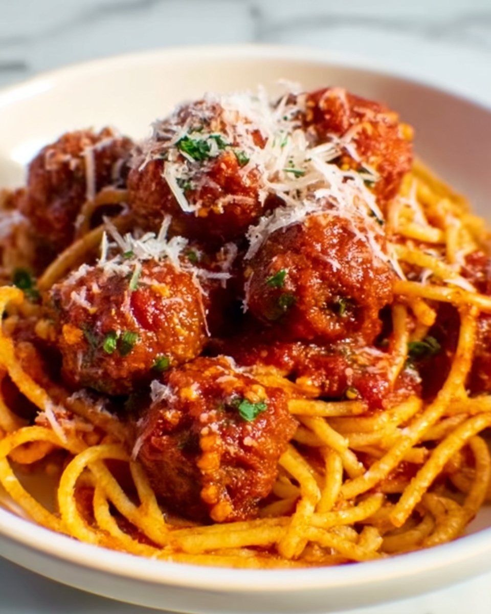 Spaghetti & Meatballs One-Pot Wonder Recipe - Recipe Image