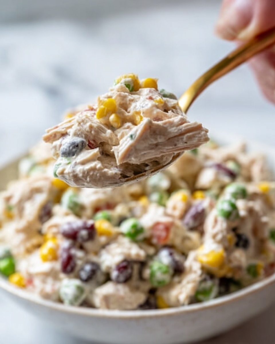 Creamy Southwest Chicken Salad Recipe - Recipe Image