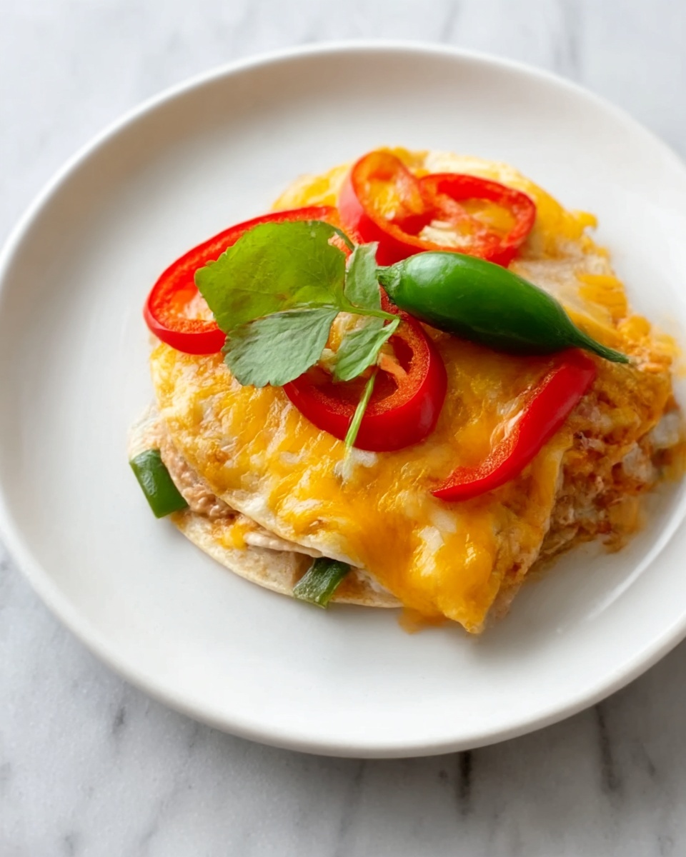 Cheesy Chicken Fajita Casserole Recipe - Recipe Image