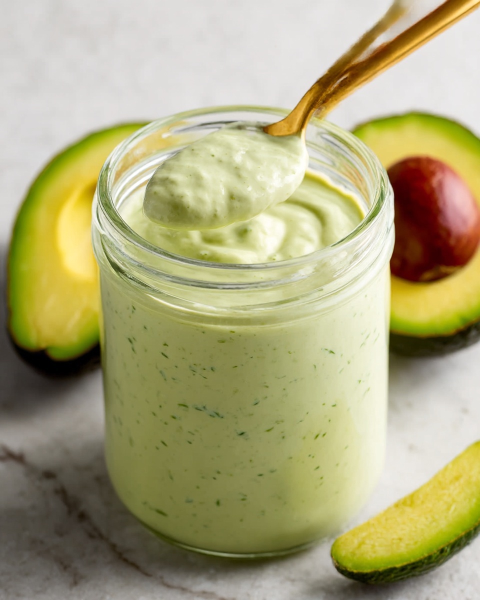 Easy Avocado Dressing Recipe - Recipe Image
