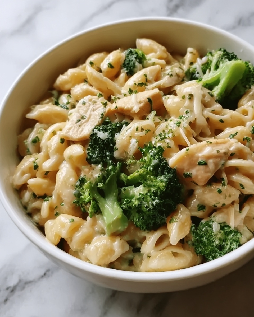 Cheesy Chicken Broccoli Orzo Recipe - Recipe Image