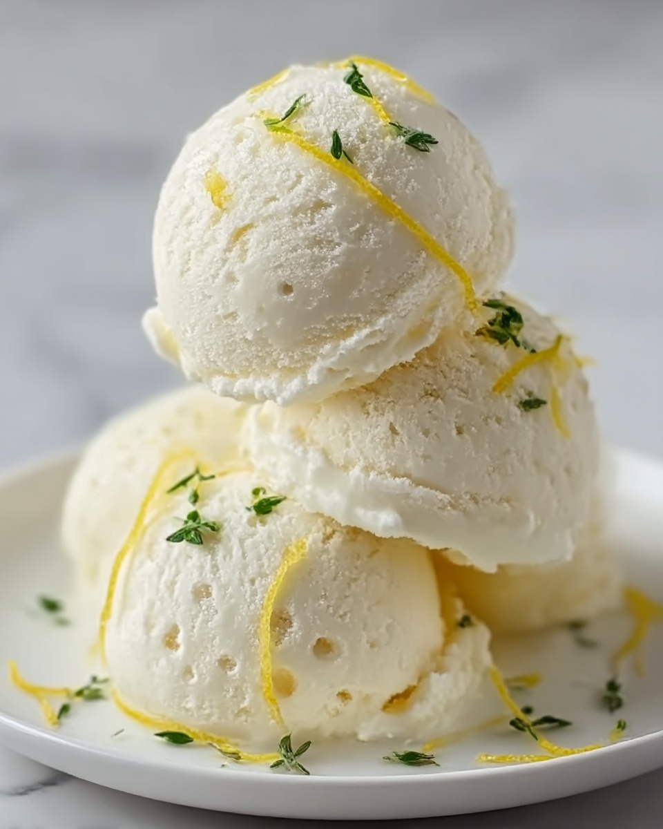 Homemade Lemon Cheesecake Ice Cream Recipe - Recipe Image