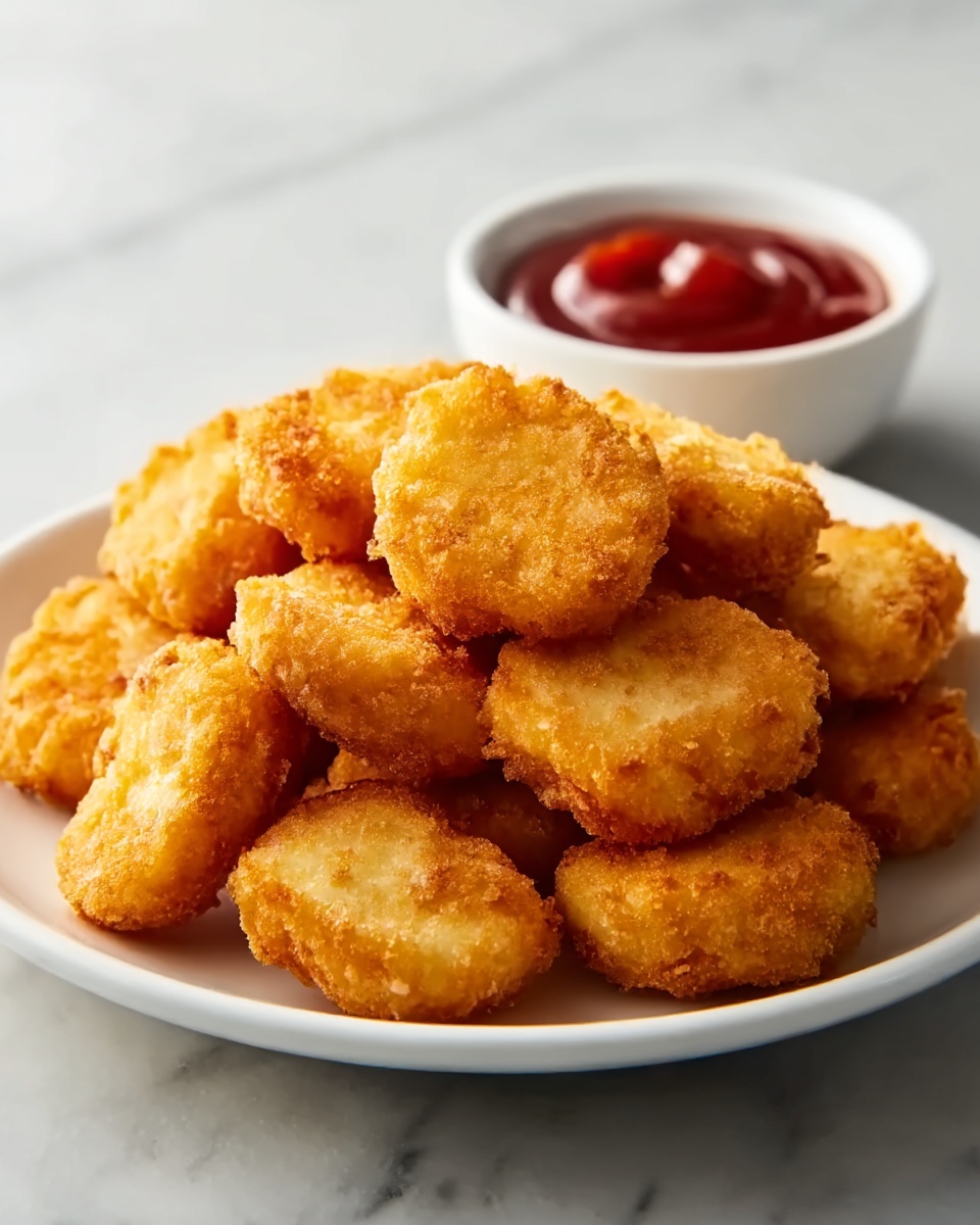 Crispy Homemade Chicken Nuggets Recipe - Recipe Image