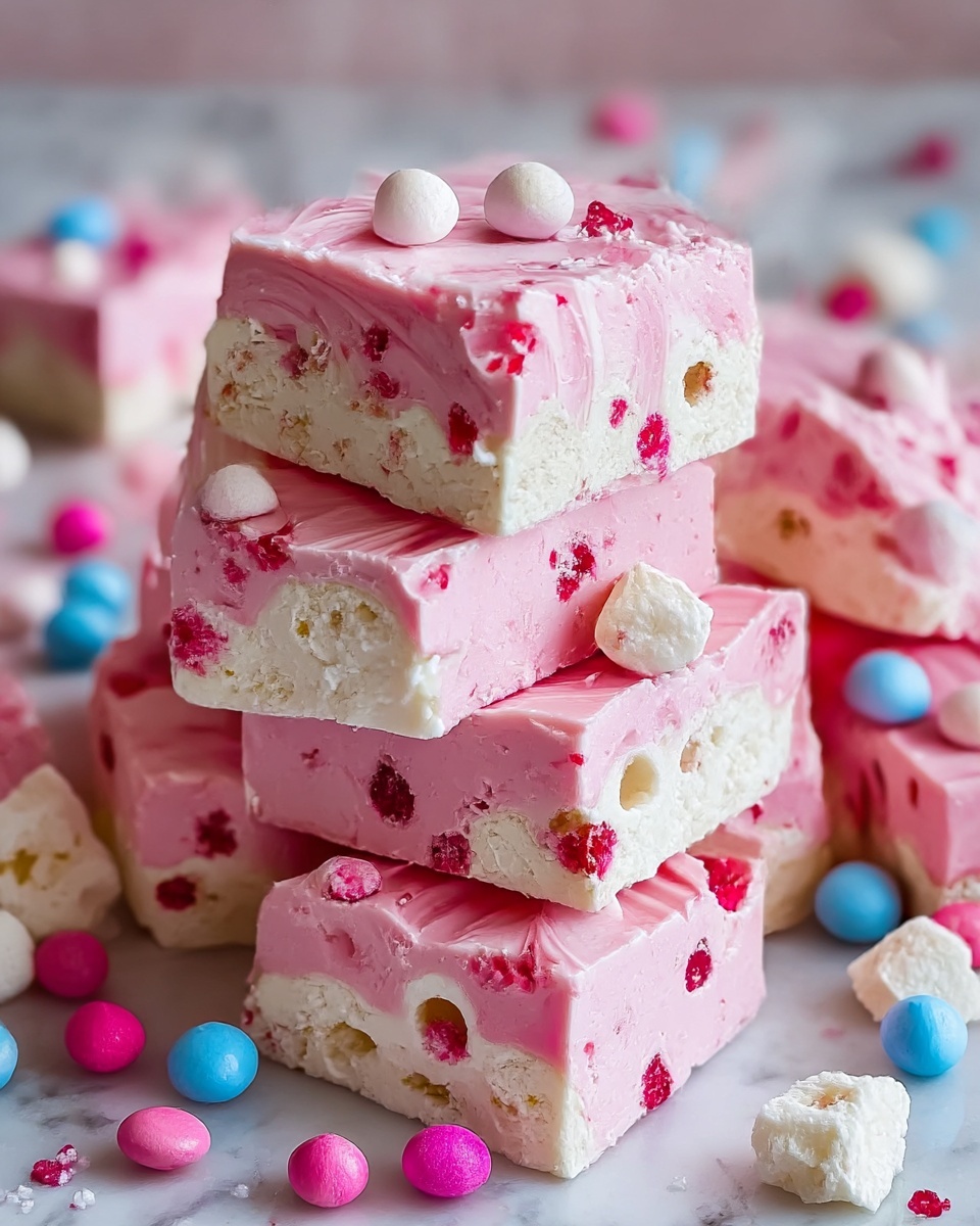 Bubblegum Cloud Fudge Recipe - Recipe Image
