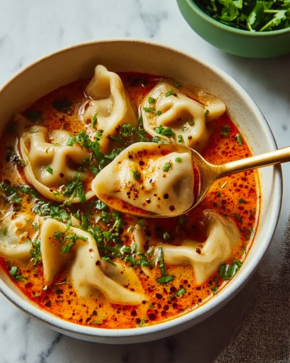 Coconut Curry Soup with Vegan Dumplings Recipe - Recipe Image