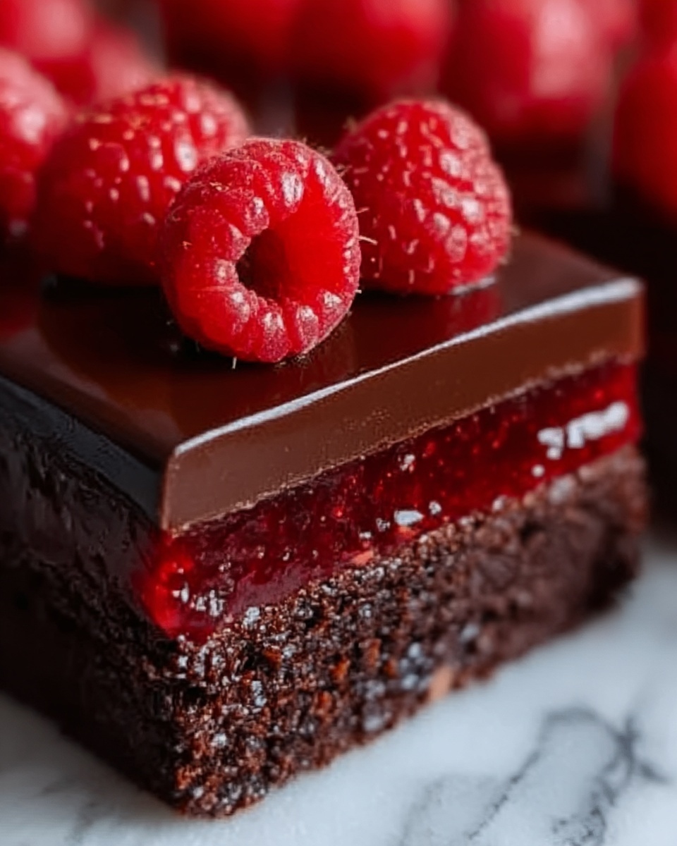 Chocolate Raspberry Truffle Cake Recipe - Recipe Image