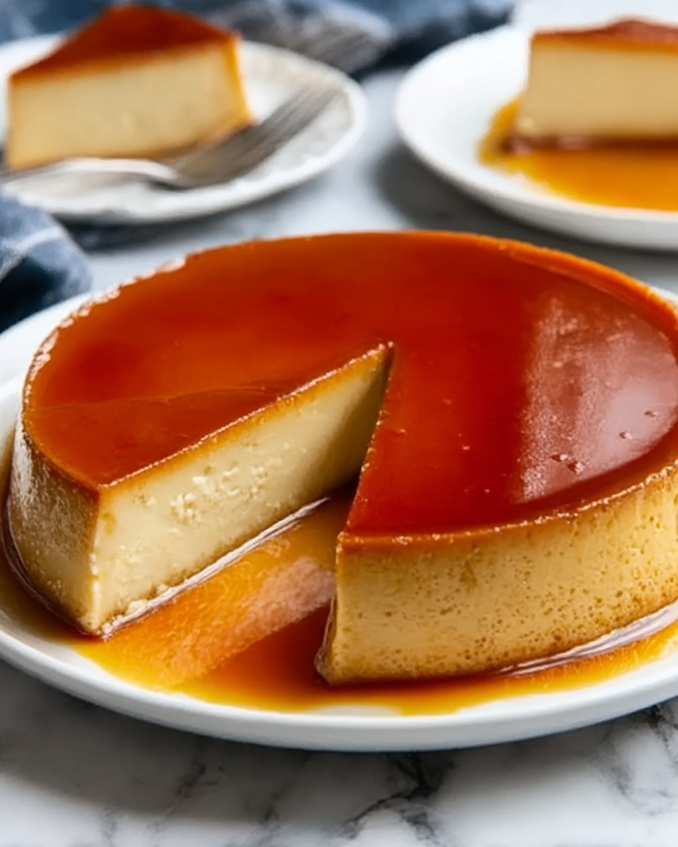 Creamy Caramel Flan Recipe - Recipe Image