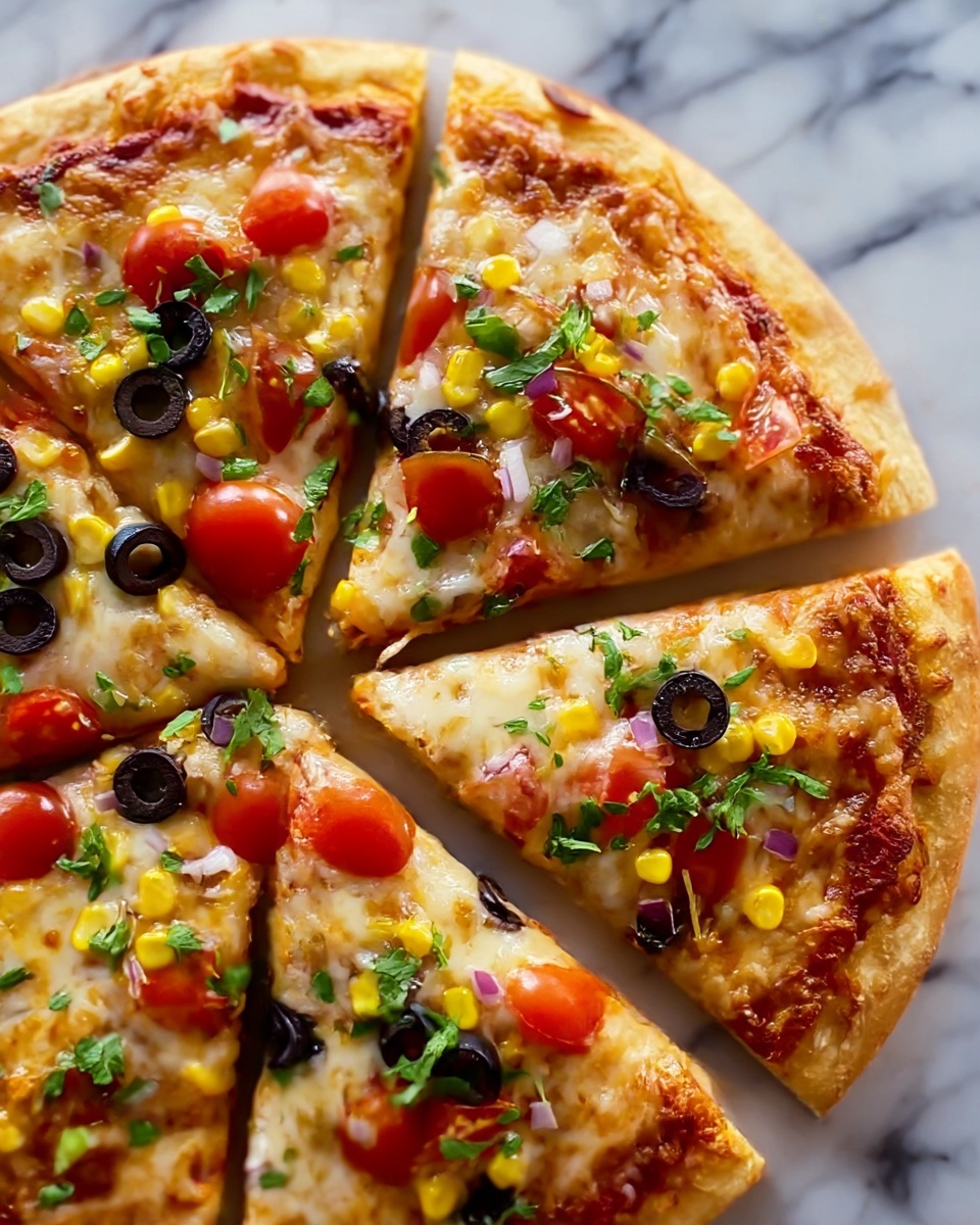 Mexican Pizza Recipe - Recipe Image