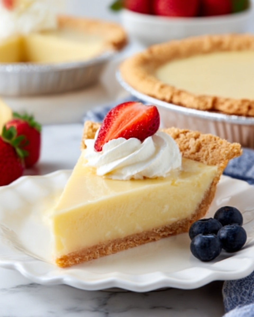 Rich & Creamy Buttermilk Pie Recipe - Recipe Image