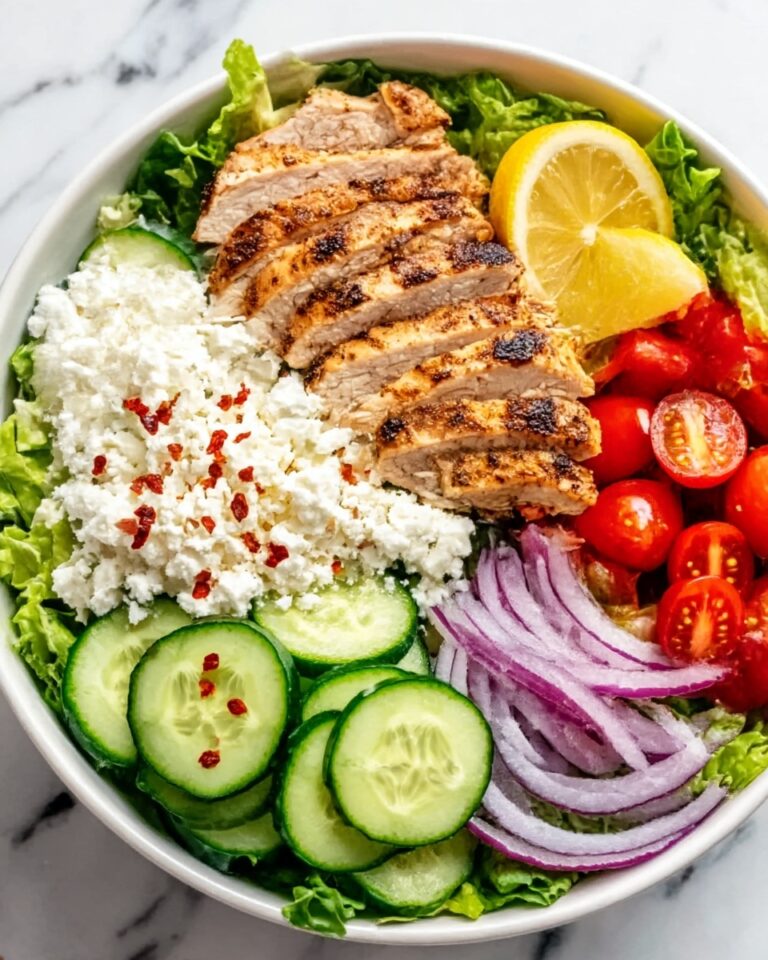 Greek Chicken Bowls with Tzatziki and Veggies Recipe