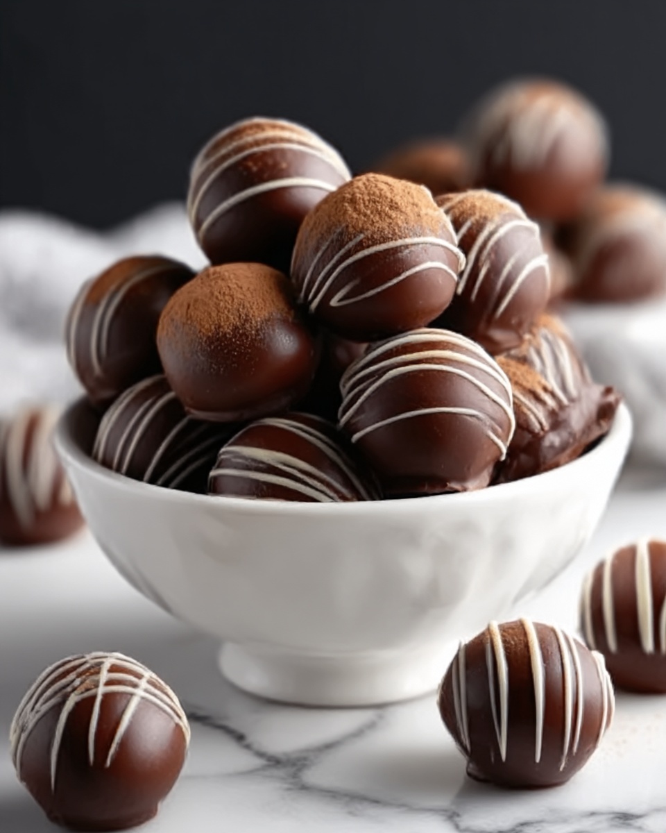 Dark Chocolate Coffee Truffles Recipe - Recipe Image