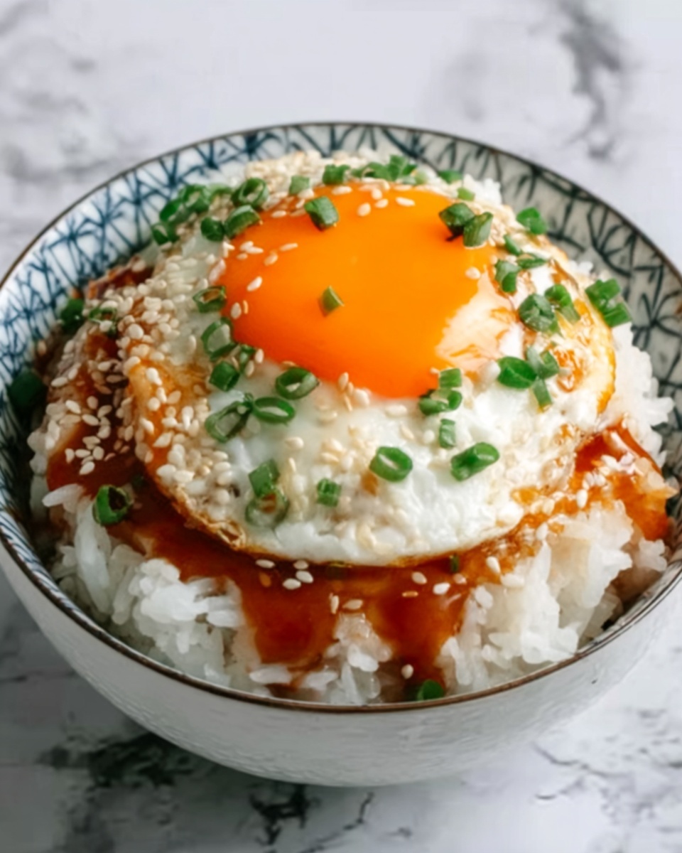 Gyeran Bap (Korean Egg Rice) Recipe - Recipe Image