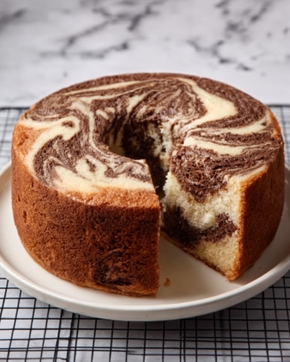 Classic Marble Cake Recipe - Recipe Image