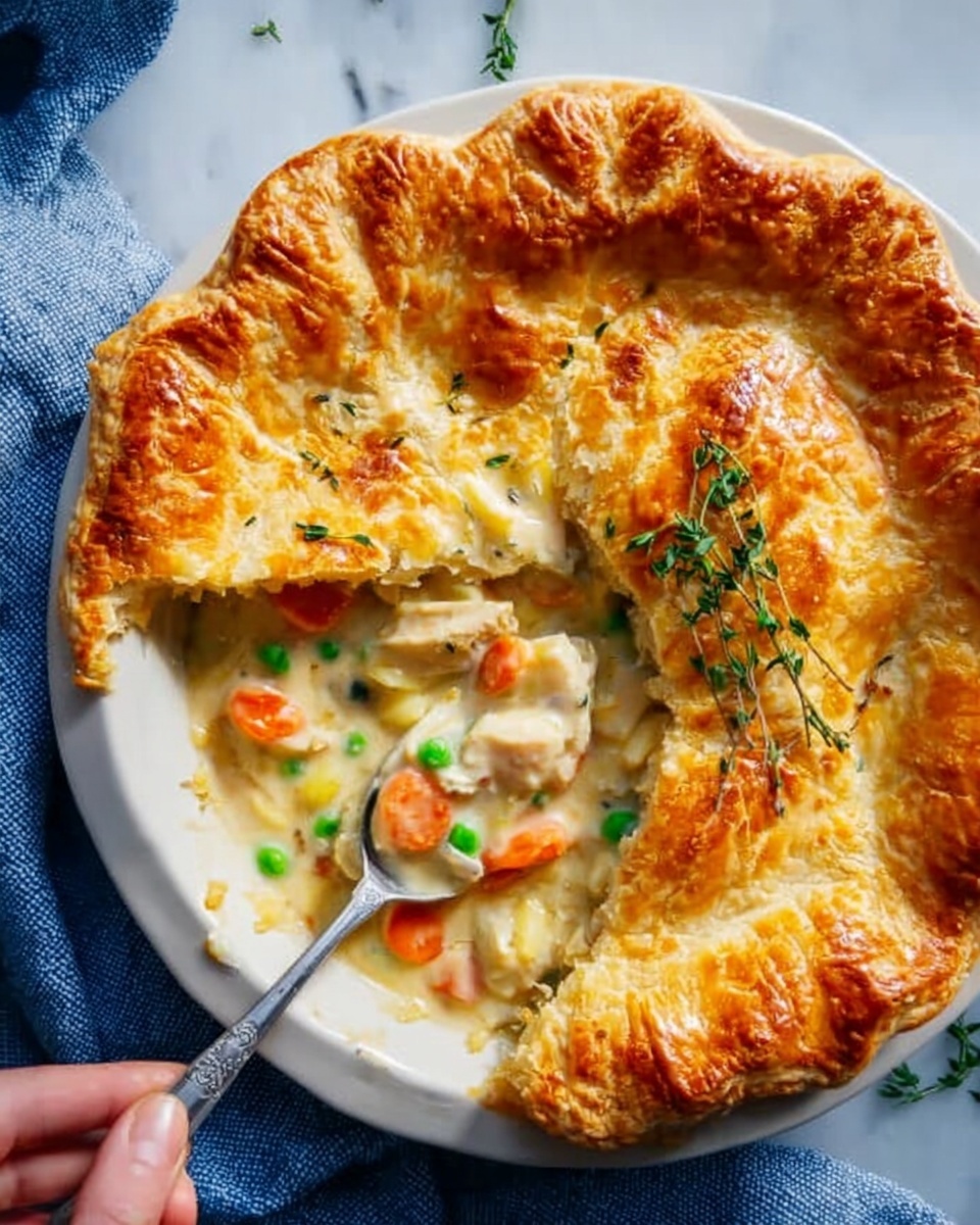 Easy Chicken Pot Pie Recipe - Recipe Image