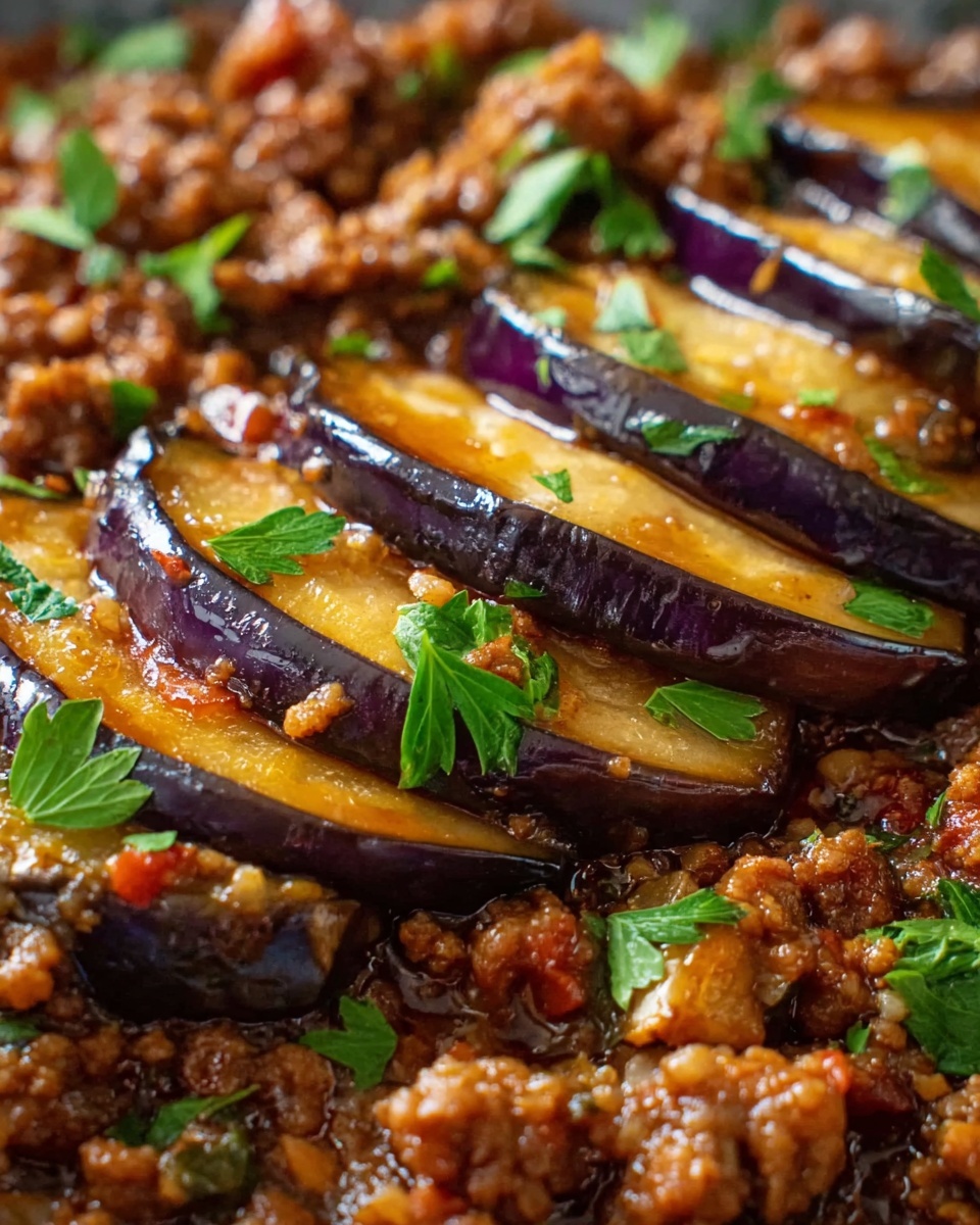 Minced Beef and Eggplant Recipe - Recipe Image