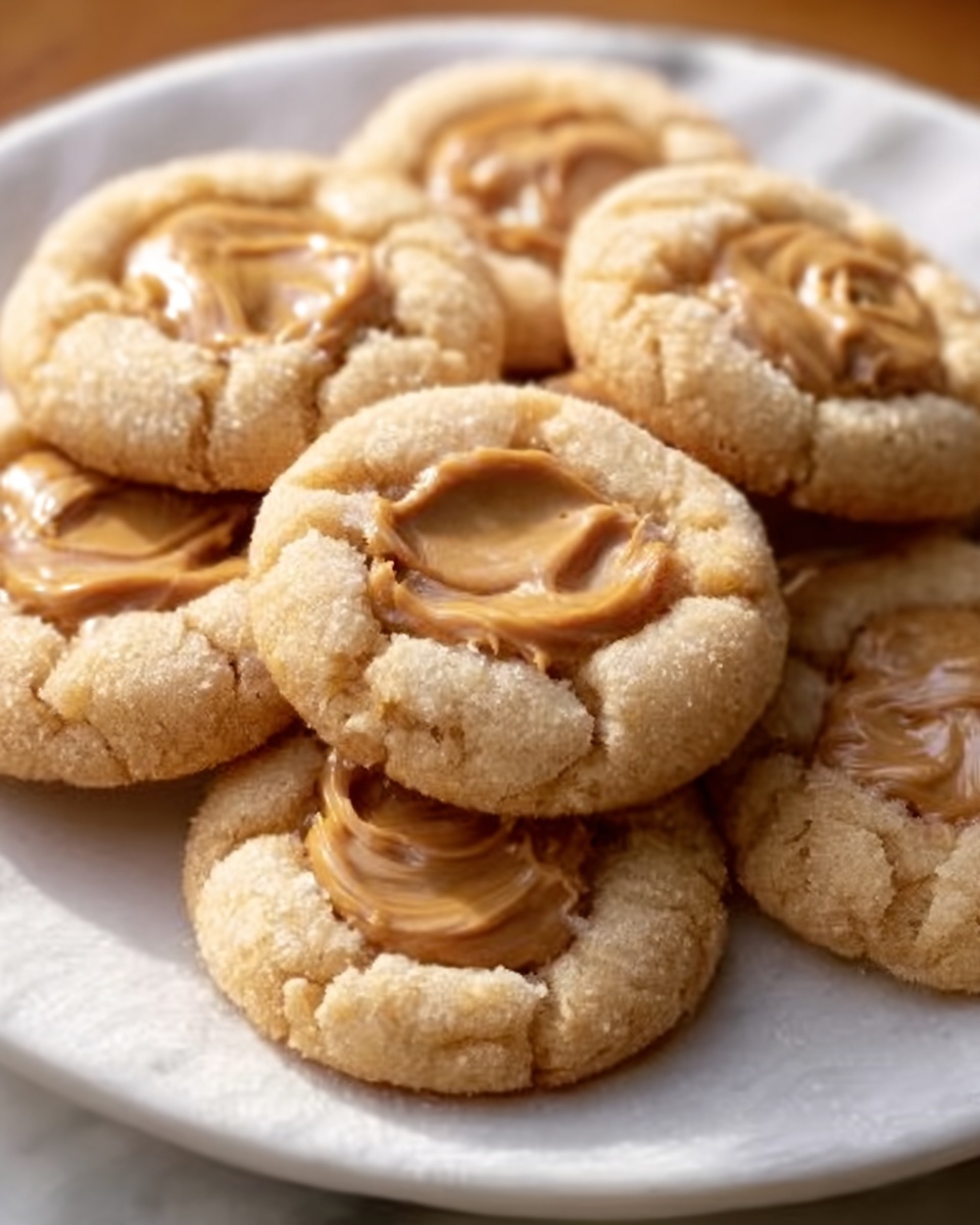 Thick and Chewy Peanut Butter Cookies Recipe - Recipe Image
