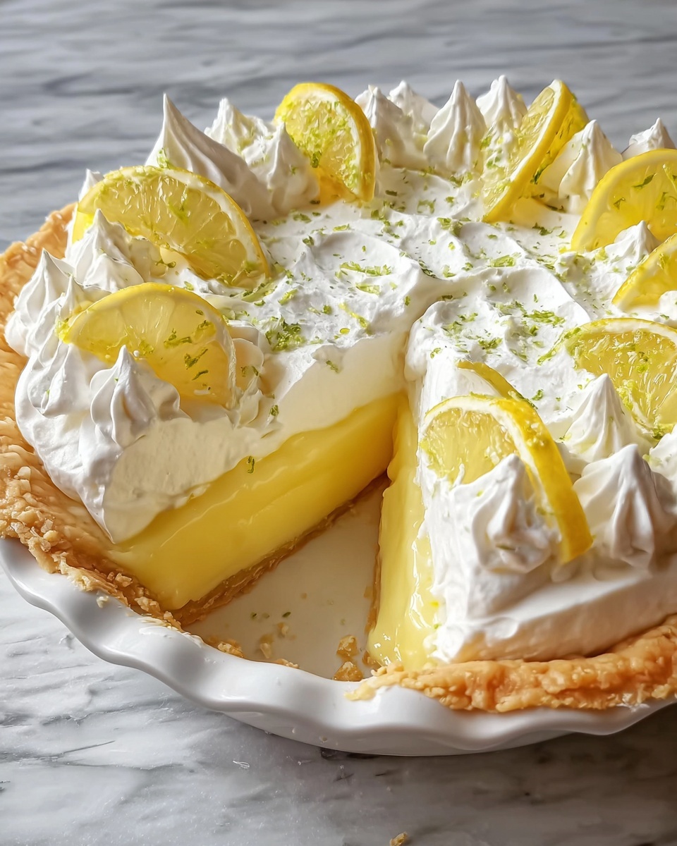 Lemon Angel Pie Recipe - Recipe Image