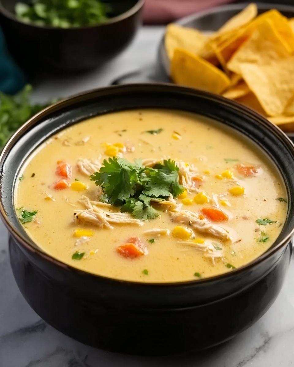 Slow Cooker Mexican Chicken Corn Chowder Recipe - Recipe Image