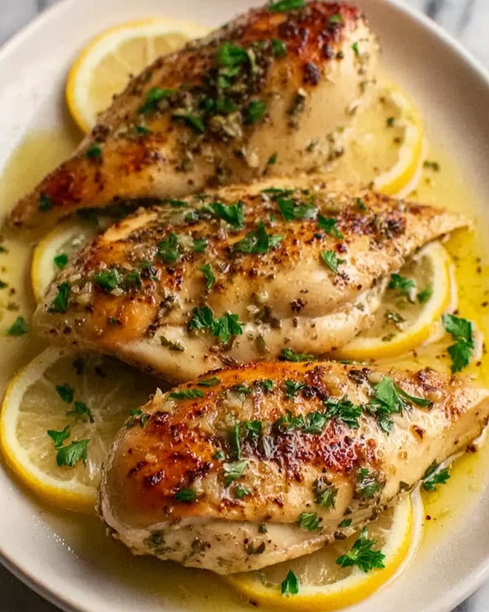 Lemon Chicken with Lemon Butter Sauce Recipe - Recipe Image