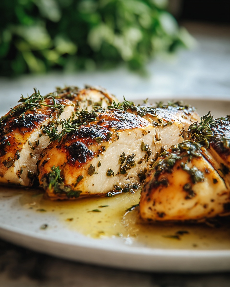 Herb Crusted Grilled Chicken Recipe - Recipe Image