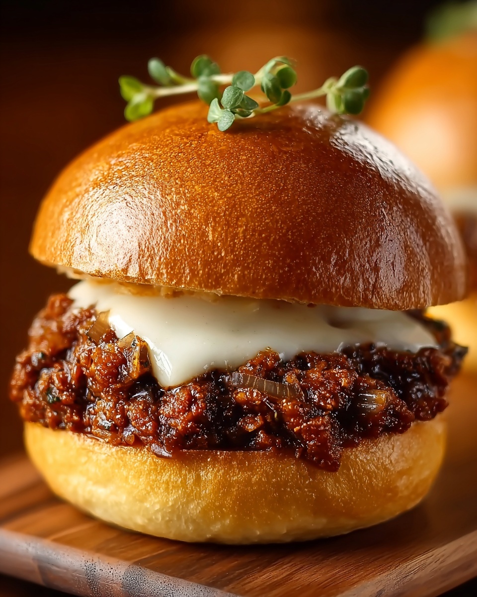 French Onion Beef Sloppy Joes Recipe - Recipe Image