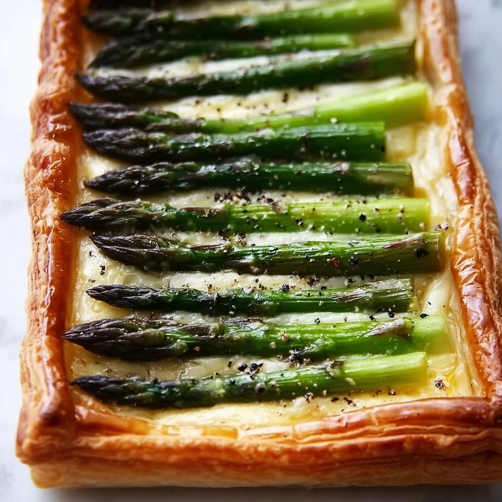 Asparagus and Goat Cheese Tart Recipe - Recipe Image