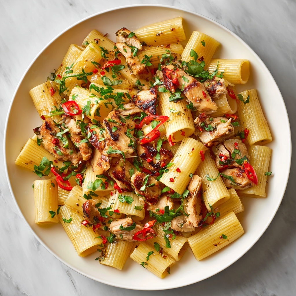 Lemon Chicken Pasta Salad Recipe - Recipe Image