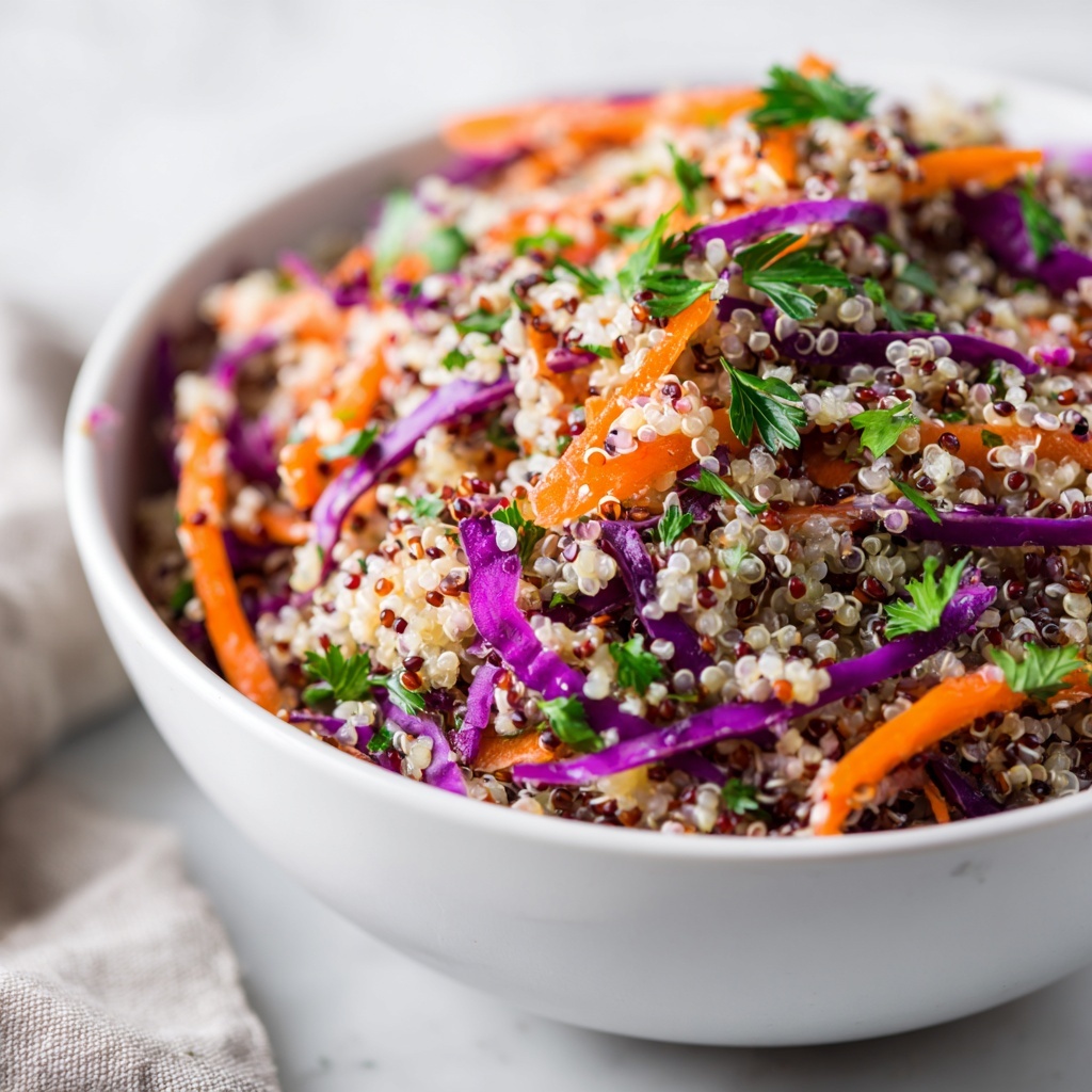 Quinoa Cabbage Salad Recipe - Recipe Image