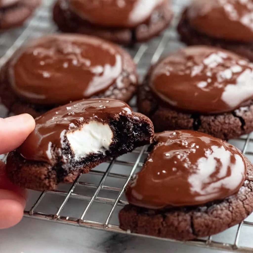 Marshmallow Hot Cocoa Surprise Cookies Recipe - Recipe Image