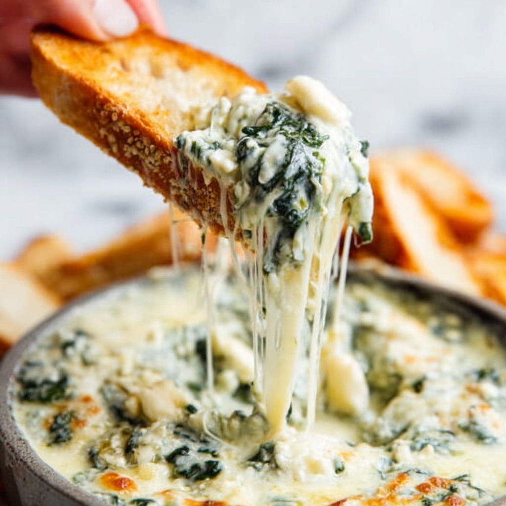 Hot Spinach Artichoke Dip Recipe - Recipe Image