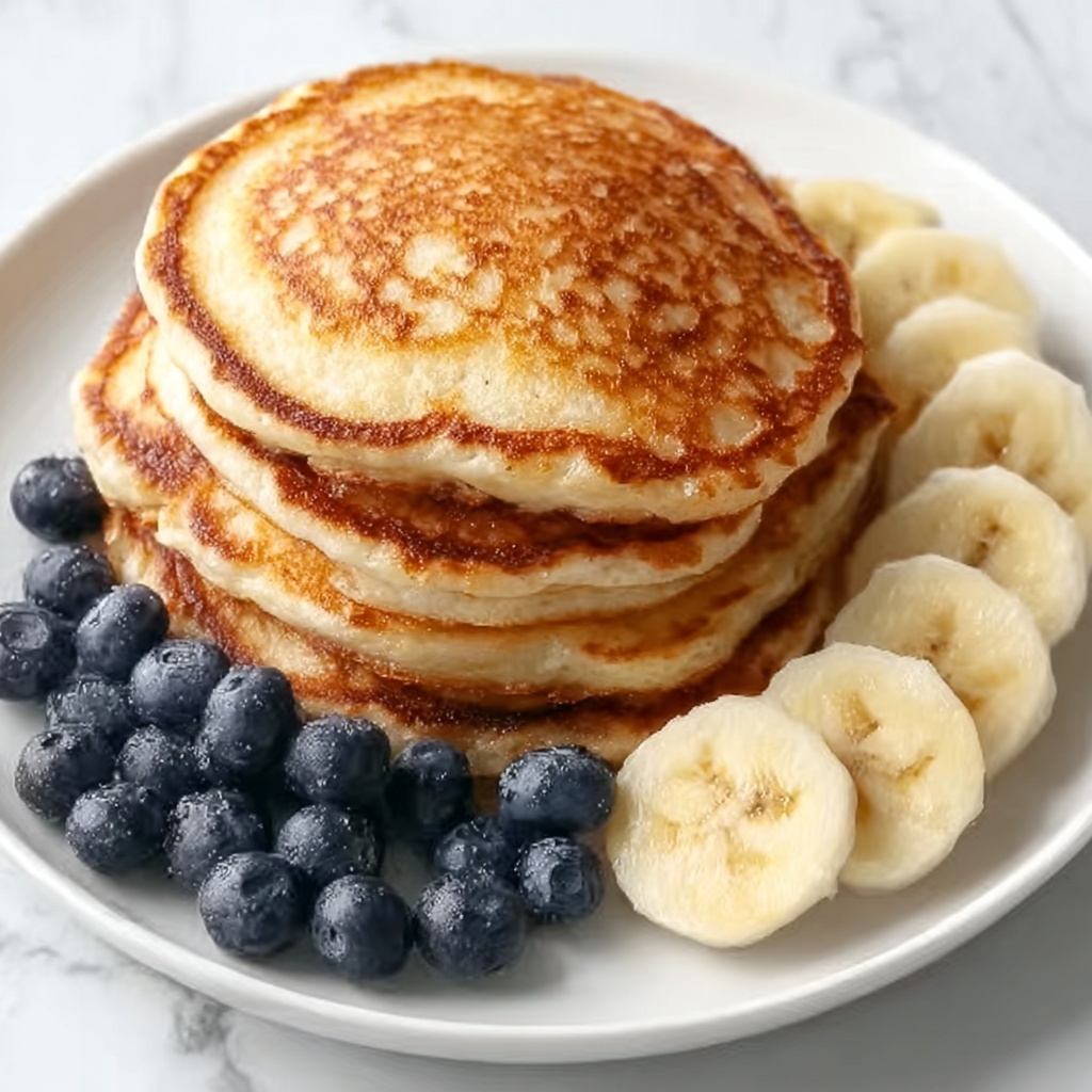 Flourless Banana & Protein Powder Pancakes Recipe - Recipe Image