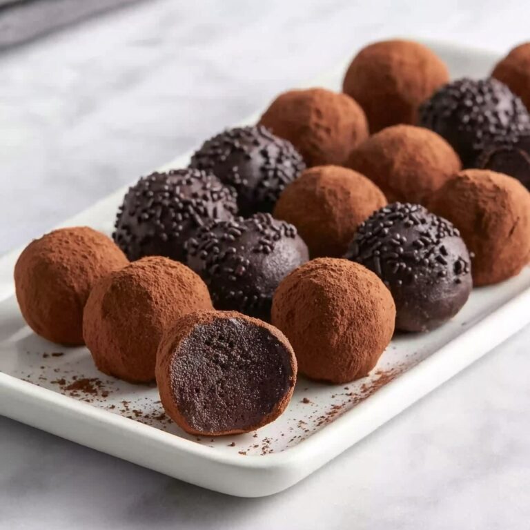 Easy Brownie Truffles Recipe