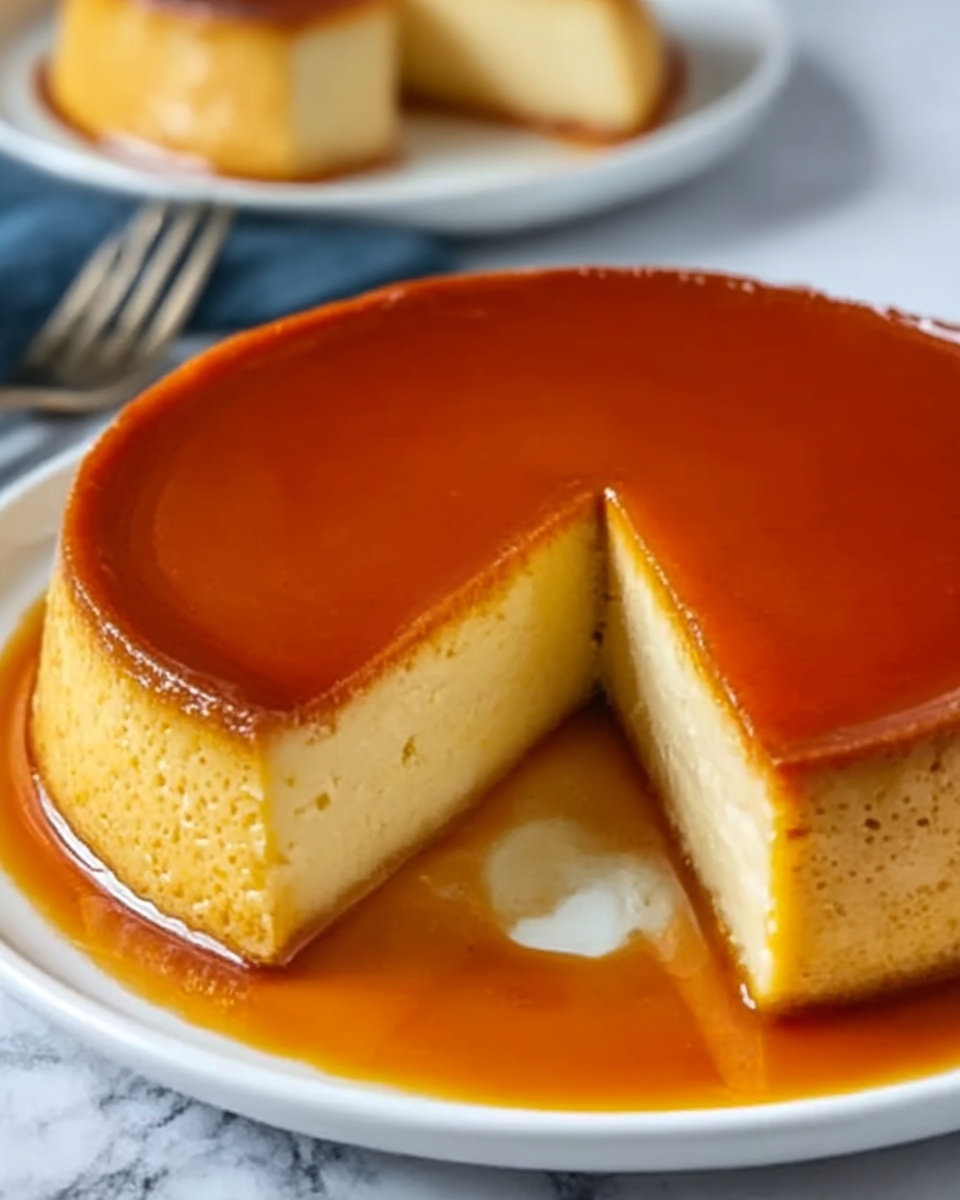 Creamy Caramel Flan Recipe - Recipe Image
