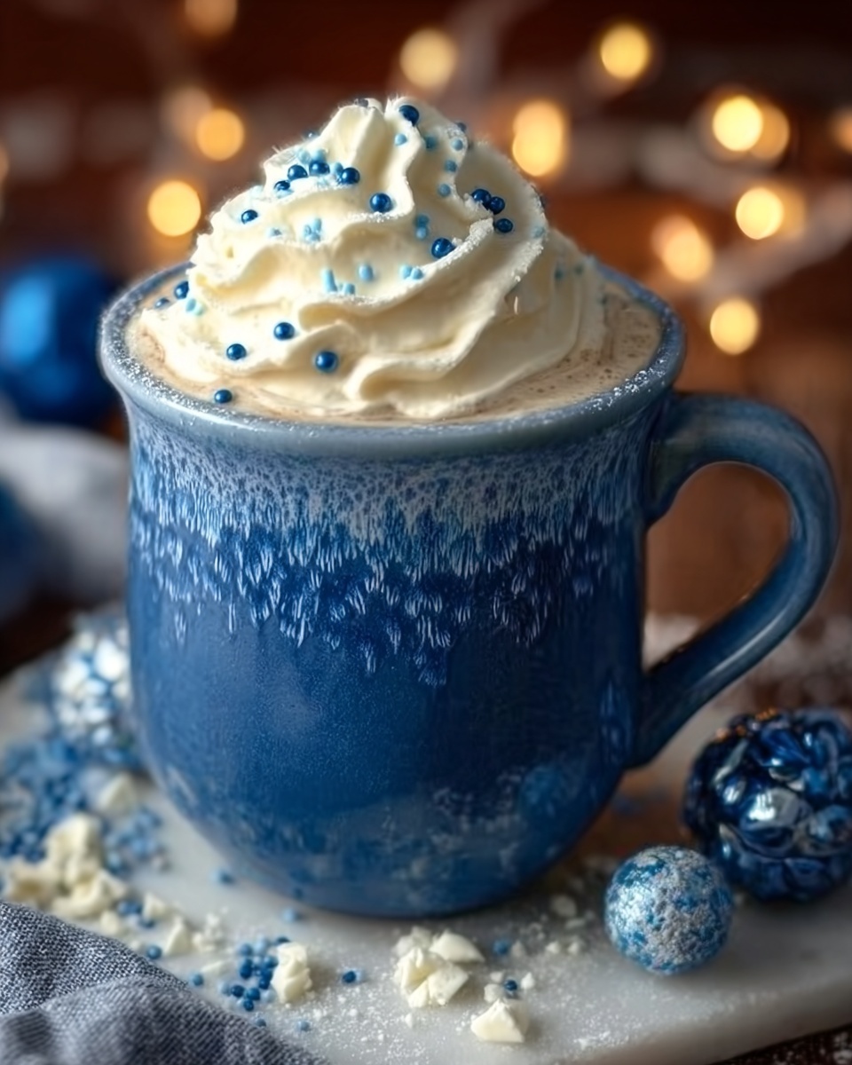 Frostbite Blue Christmas Cocoa Recipe - Recipe Image