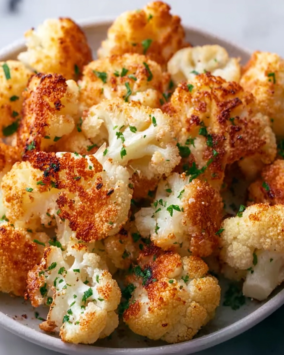 Crispy Baked Cauliflower Bites Recipe - Recipe Image