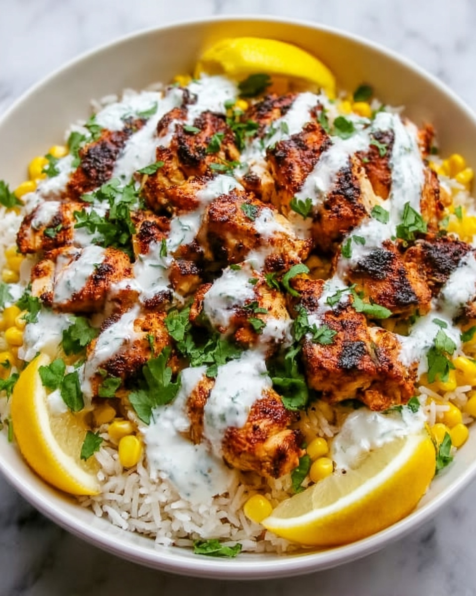 Street Corn Chicken Rice Bowl Recipe - Recipe Image