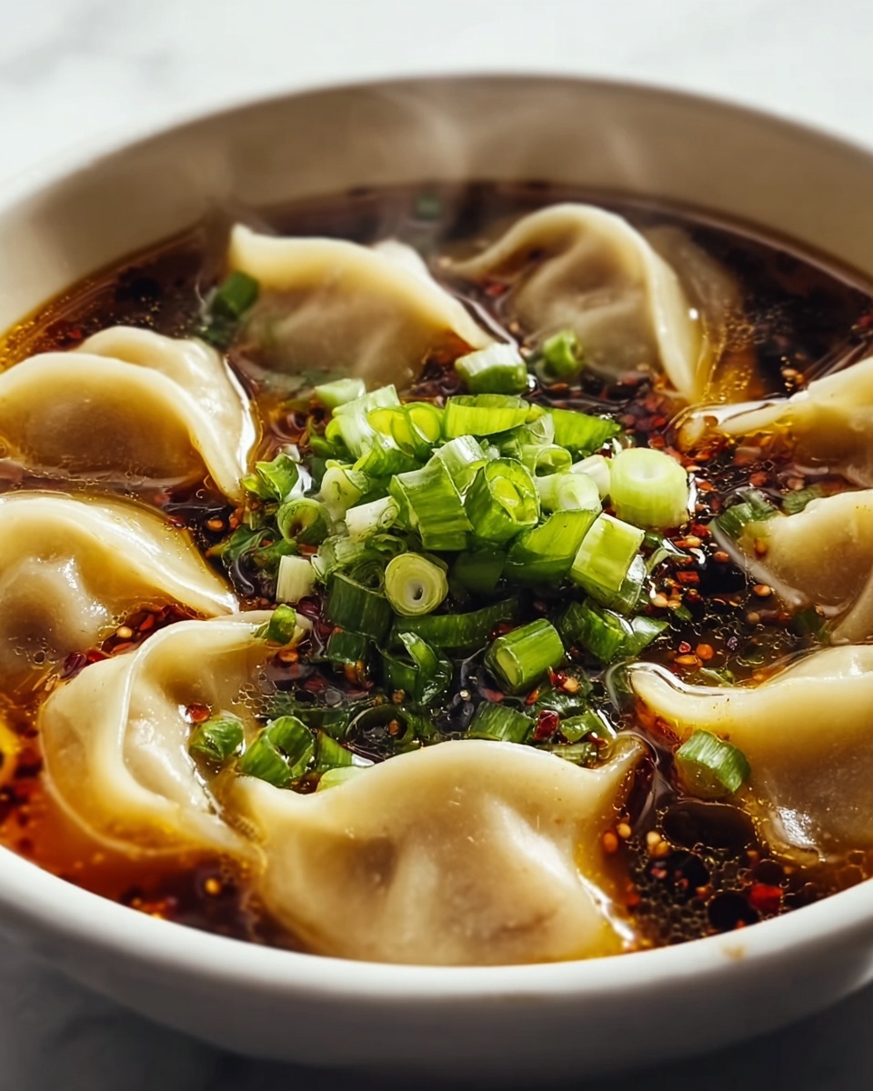 Thai Potsticker Soup Recipe - Recipe Image