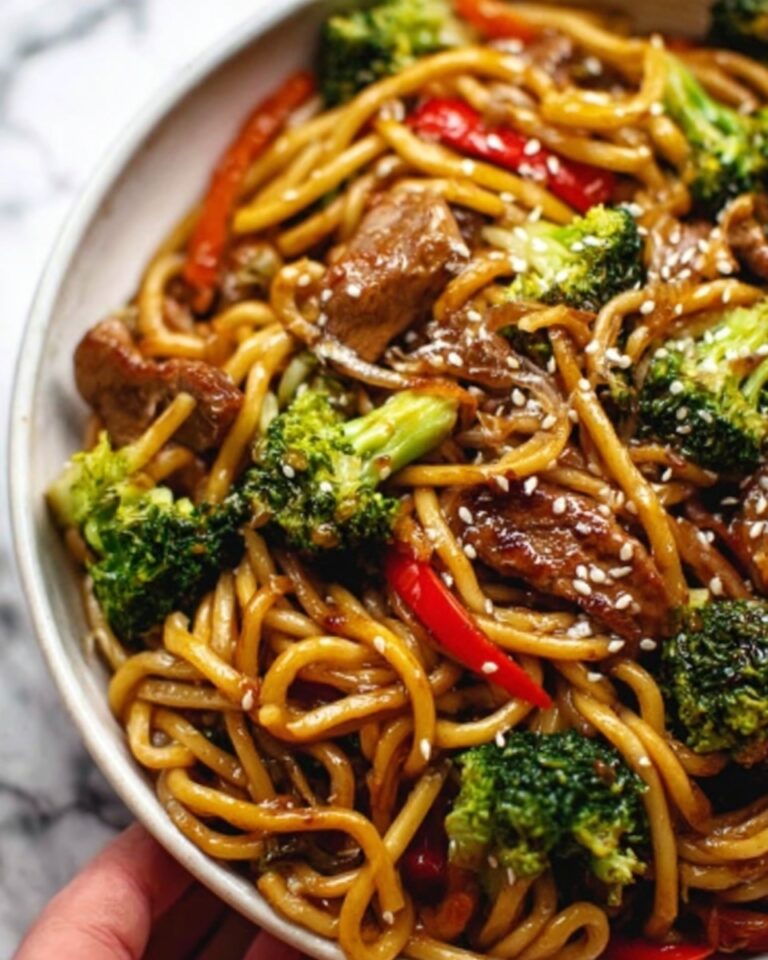 Chicken Teriyaki Noodles Recipe