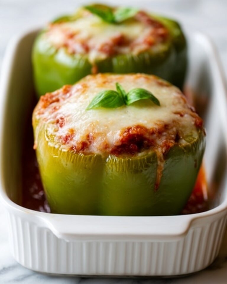 Cheesy Baked Chicken Stuffed Peppers Recipe