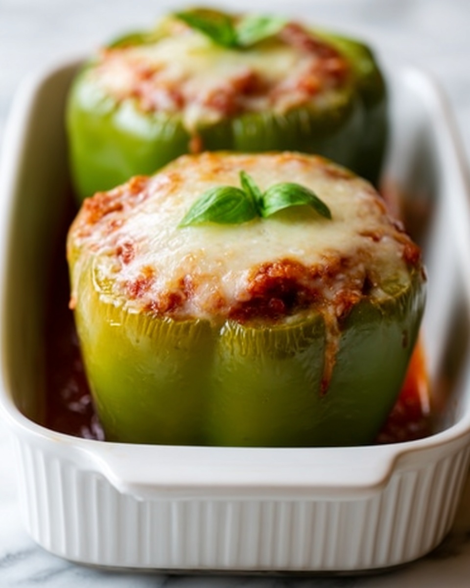 Cheesy Baked Chicken Stuffed Peppers Recipe - Recipe Image